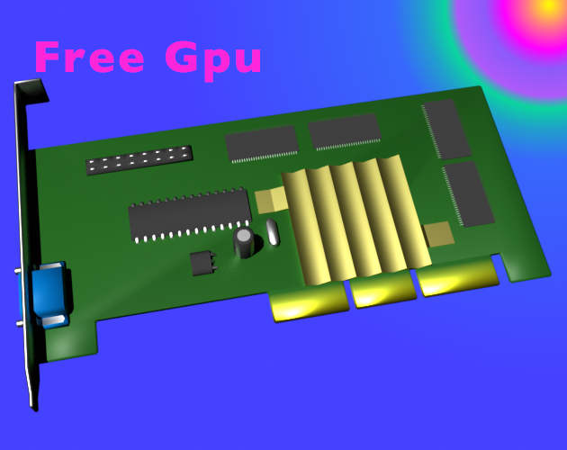 Lowpoly Retro Gpu V1 by b._.render