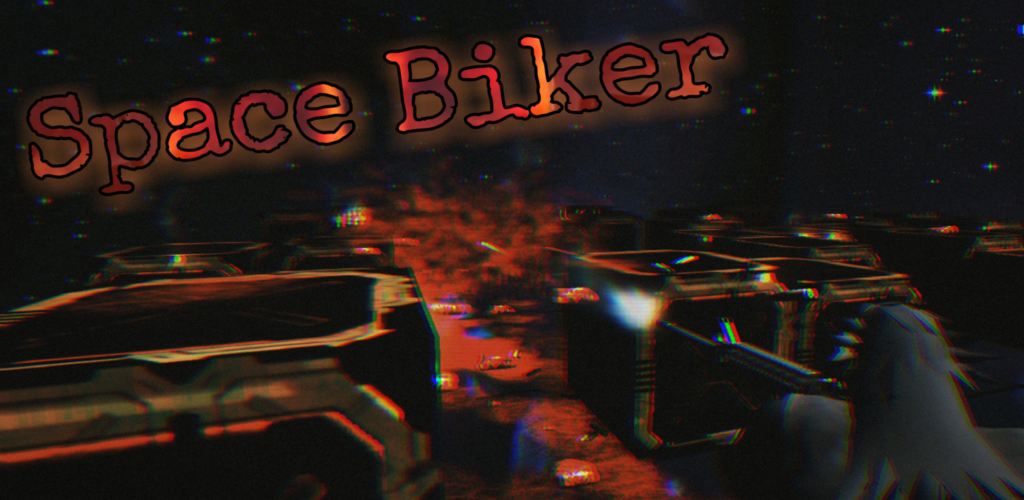 Space Biker: 3D Top-Down Shooter