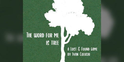 Cover image for The word for me is tree