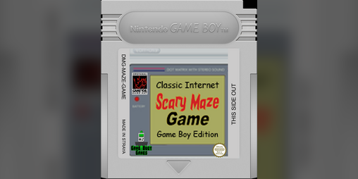 Cover image for Classic Internet Scary Maze Game: Game Boy Edition