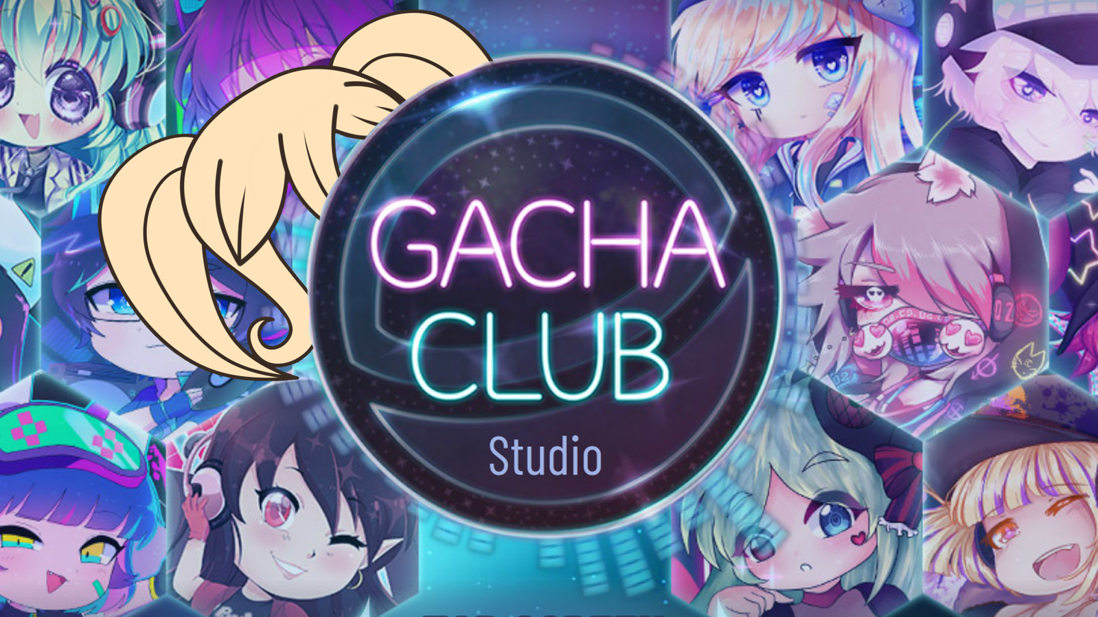 Gacha Club: Hiyoko Hair Set