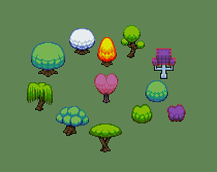 Top game assets tagged Forest and pixel-art), - Page 9 - itch.io