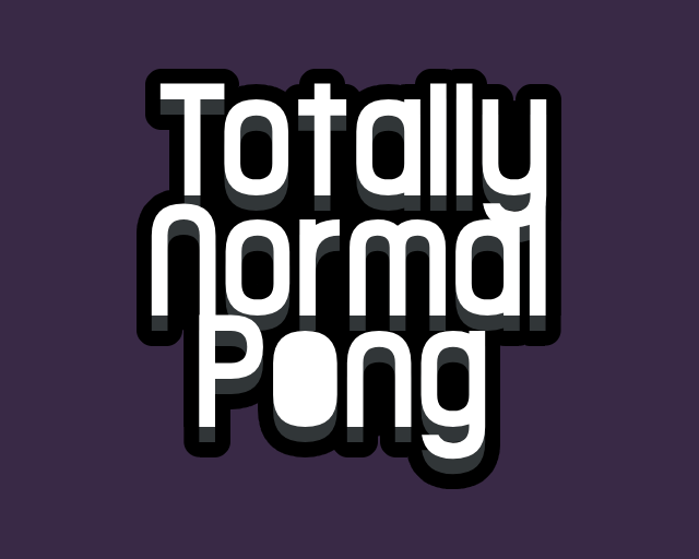 Cover image for Totally Normal Pong!