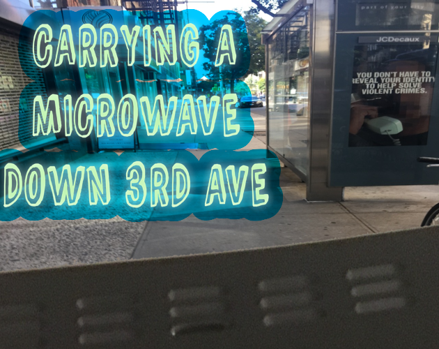 Cover image for Carrying A Microwave Down 3rd Ave