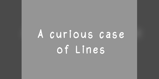 Cover image for A Curious Case Of Lines