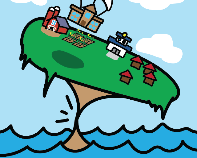 Cover image for Wobbly City At Sea