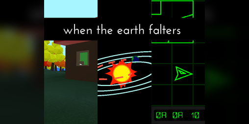 Cover image for when the earth falters