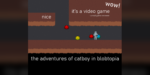 Cover image for The Adventures of Catboy in Blobtopia