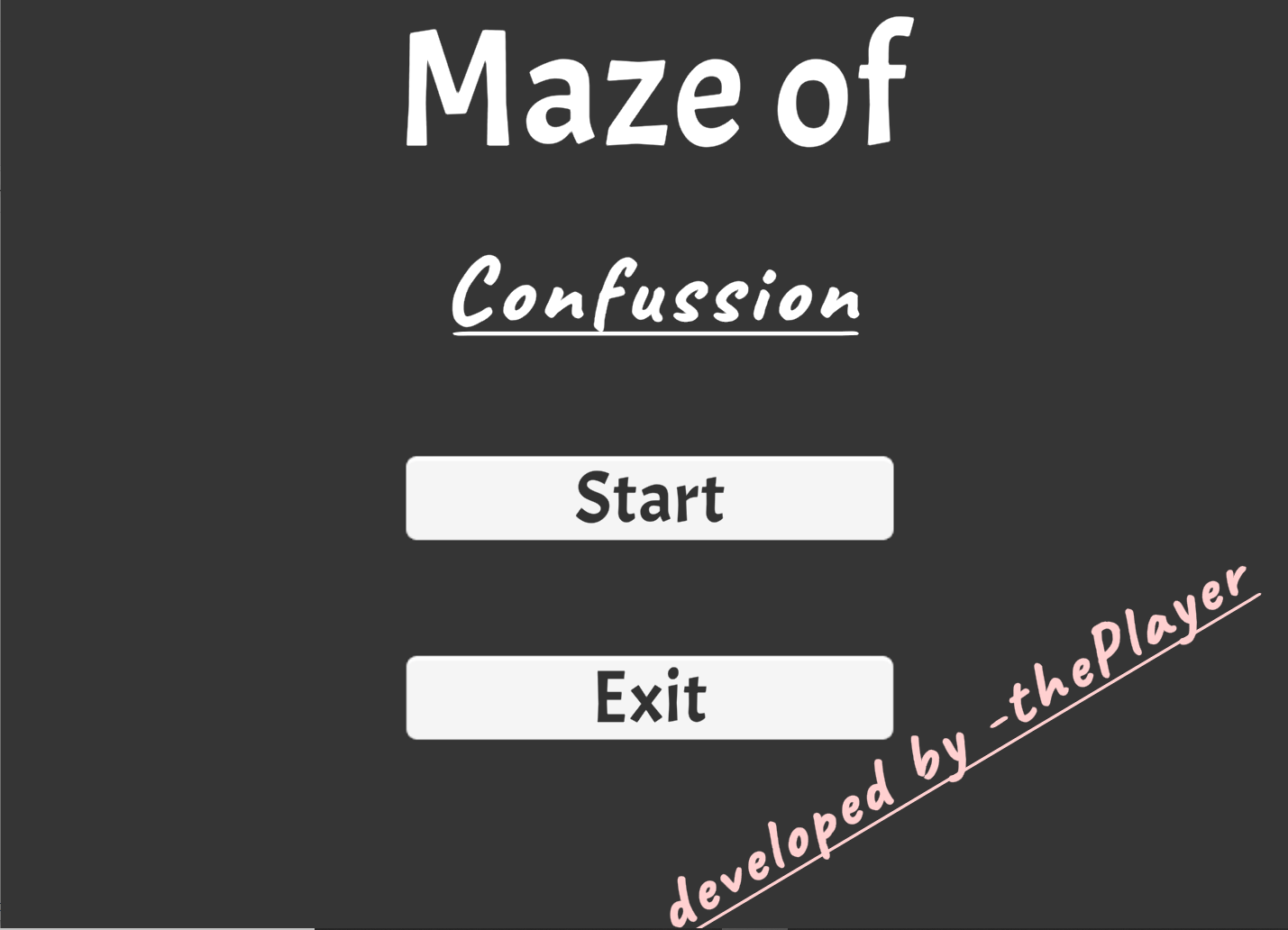 The Maze Of Confussion