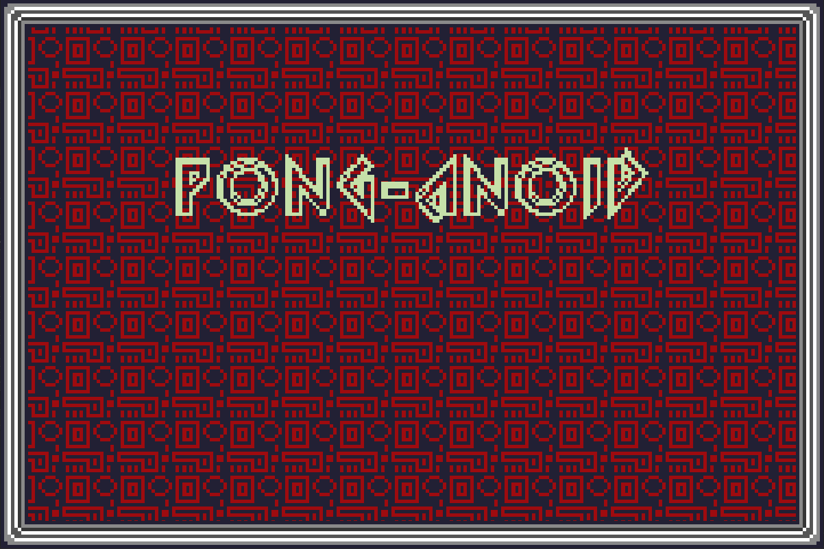 Cover image for Pong-Anoid