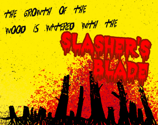 Slasher's Blade   - The Killer's Weapon, compatible with MÖRK BORG and crafted for the Slasher Jam 