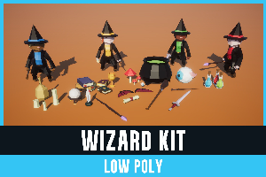 Wizard Kit - Poly Style