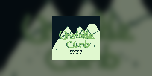 Cover image for Unstable climb