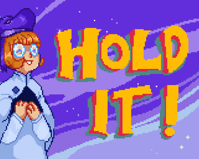 Cover image for Hold it !