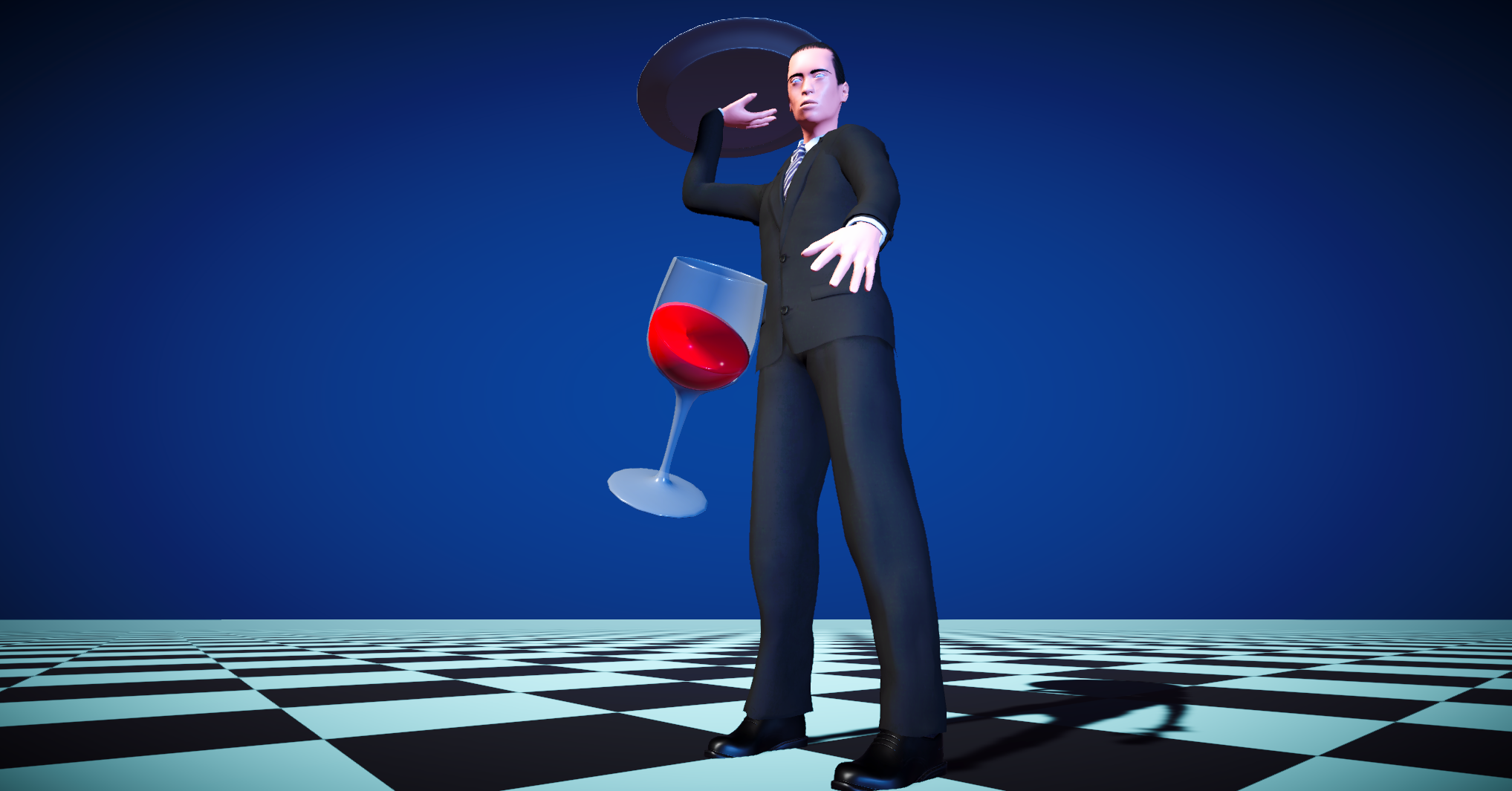 Wine Guy by Johan Helsing, FickleSwimming