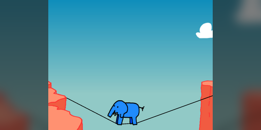 Cover image for Elephants Never Tumble