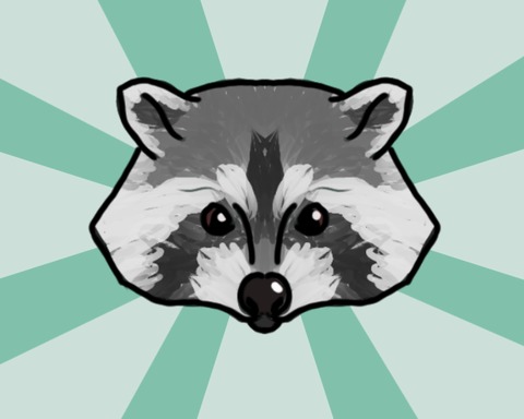 Raccoon from the Moon
