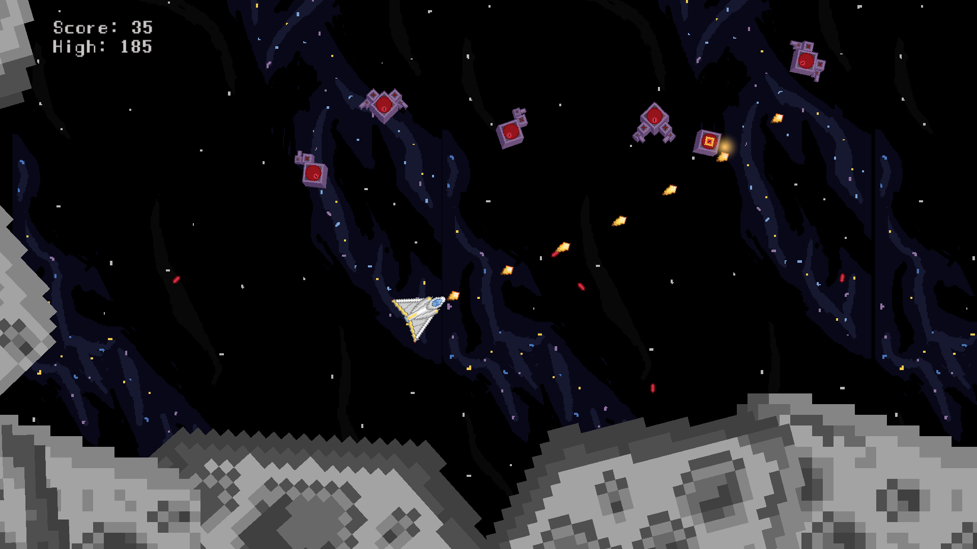 2D Space Shooter - MSU