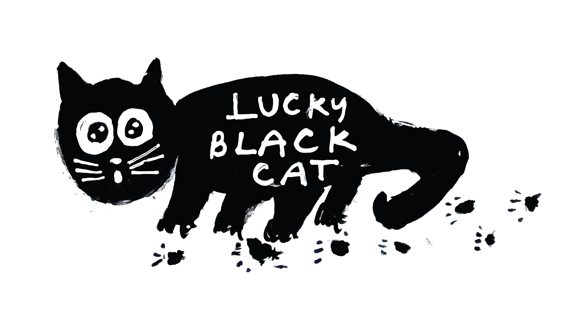 Lucky Black  Cat