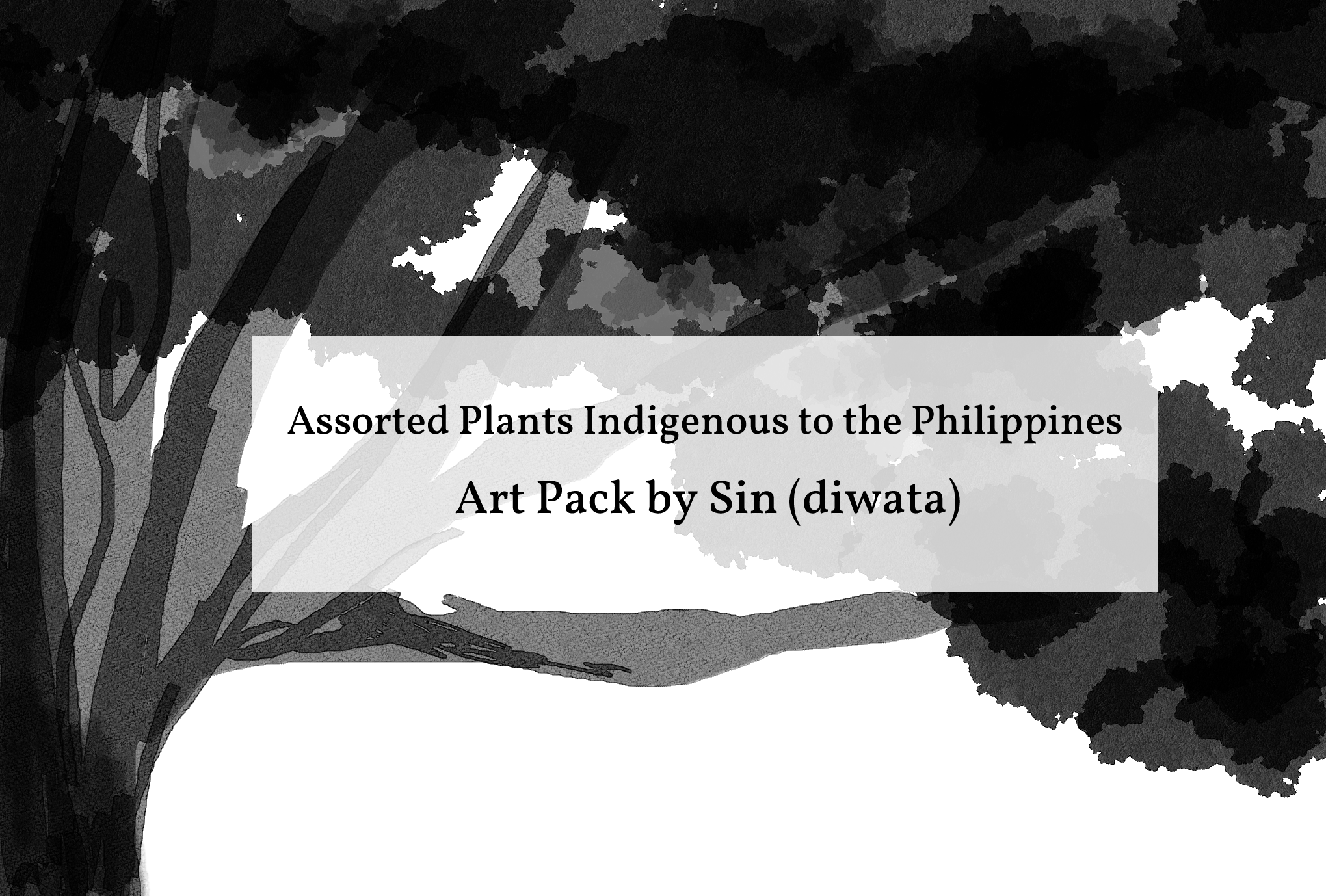 Philippine Flora Art  Pack