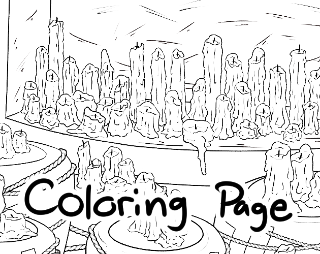 Cover image for Tomb Coloring Page