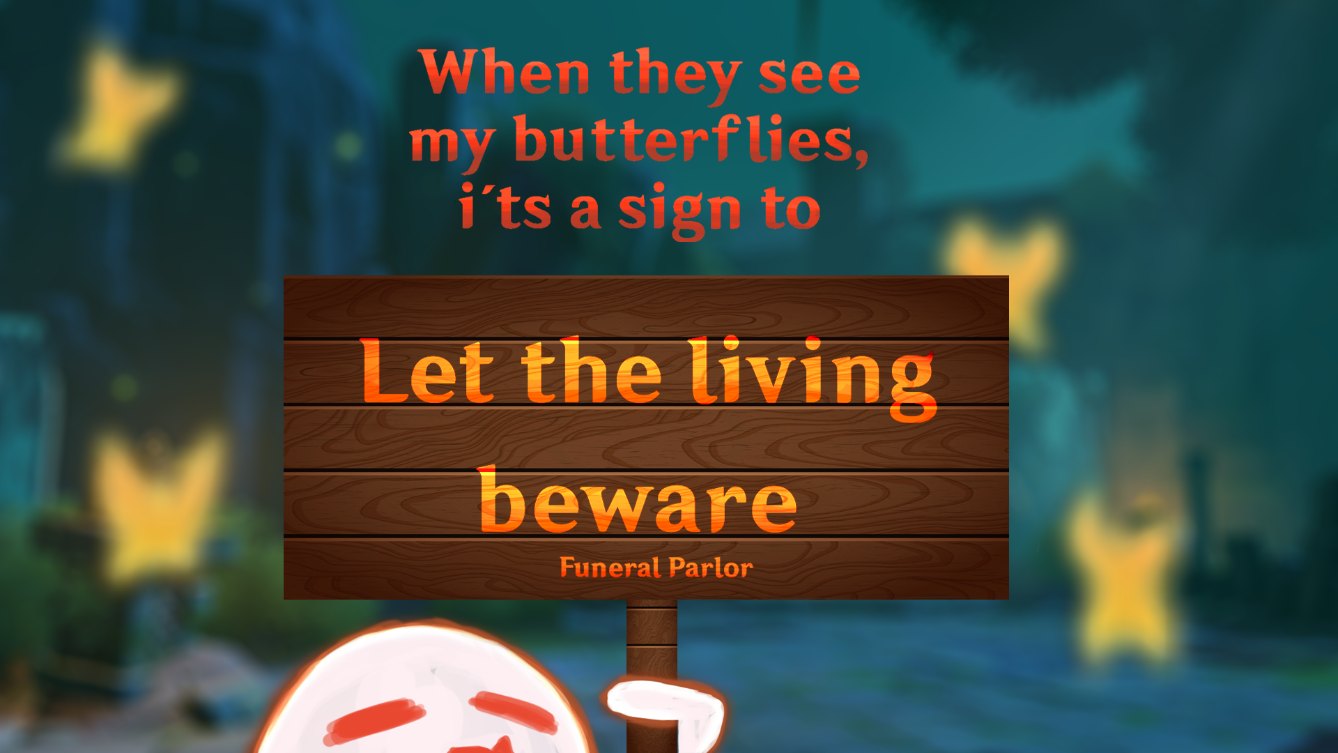 Haunted by ghosts
