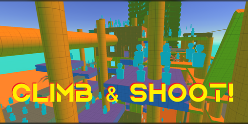 Cover image for CLIMB & SHOOT (VR Shooting Game for Oculus Quest )