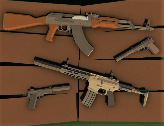 Raw Poly Battlegrounds