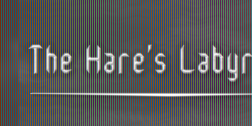 Cover image for The Hare's Labyrinth