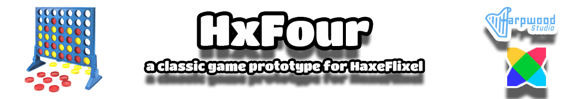 HxFour - A simple connect 4 game protoype for HaxeFlixel