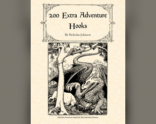 200 Extra Adventure Hooks  