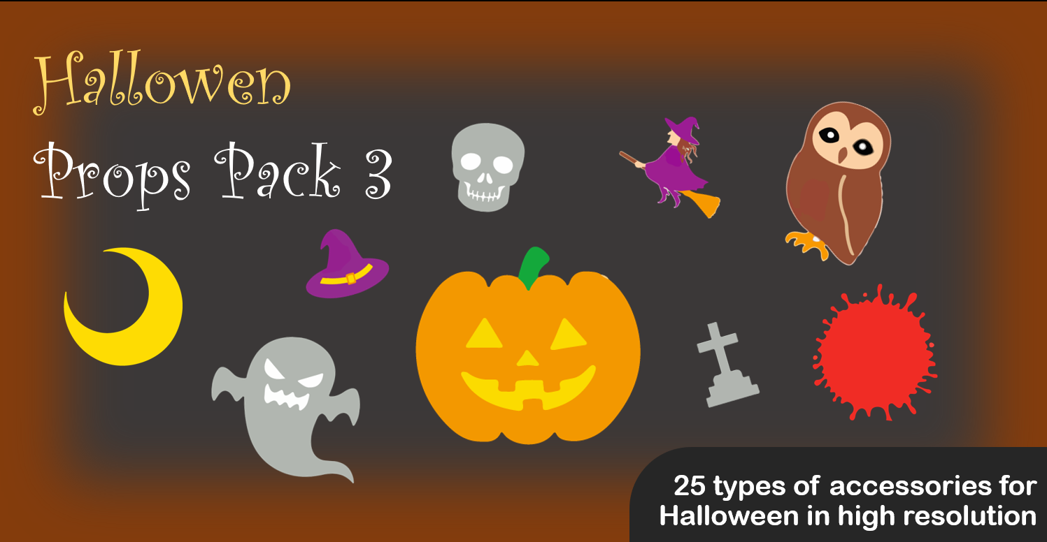 Halloween Props Pack 3
