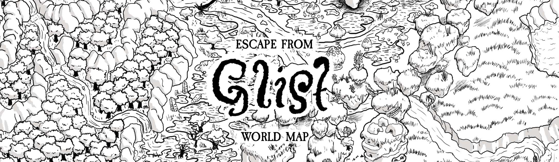 Escape from Glist World Map