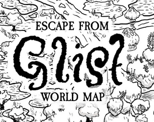Escape from Glist World Map   - The world map for Escape from Glist 