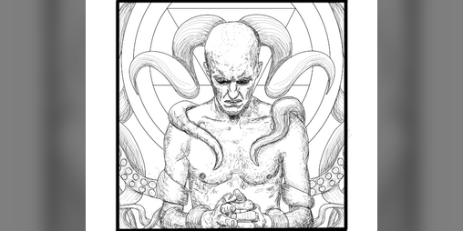 Cover image for Satyr Colouring Page