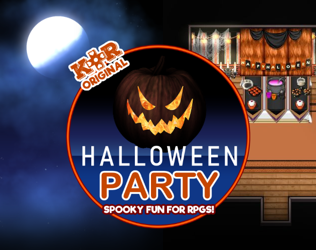 KR Halloween Party Tileset for RPGs by Kokoro Reflections