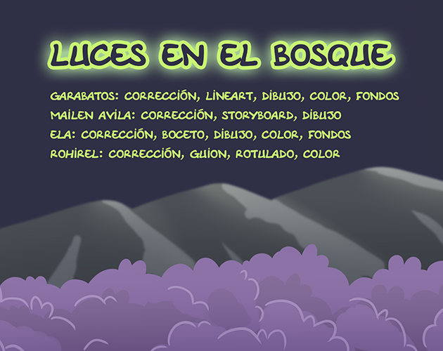 Cover image for Luces en el bosque
