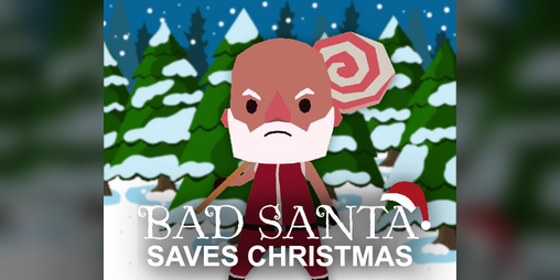 Cover image for Bad Santa Saves Christmas