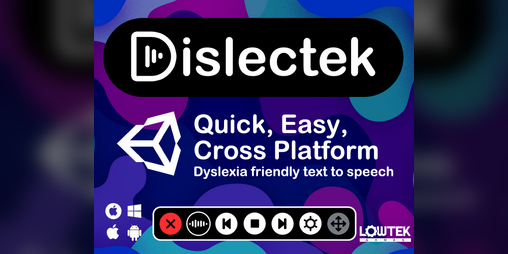 Cover image for Dislectek Unity Plugin