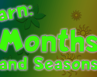 Learn: Months and Seasons