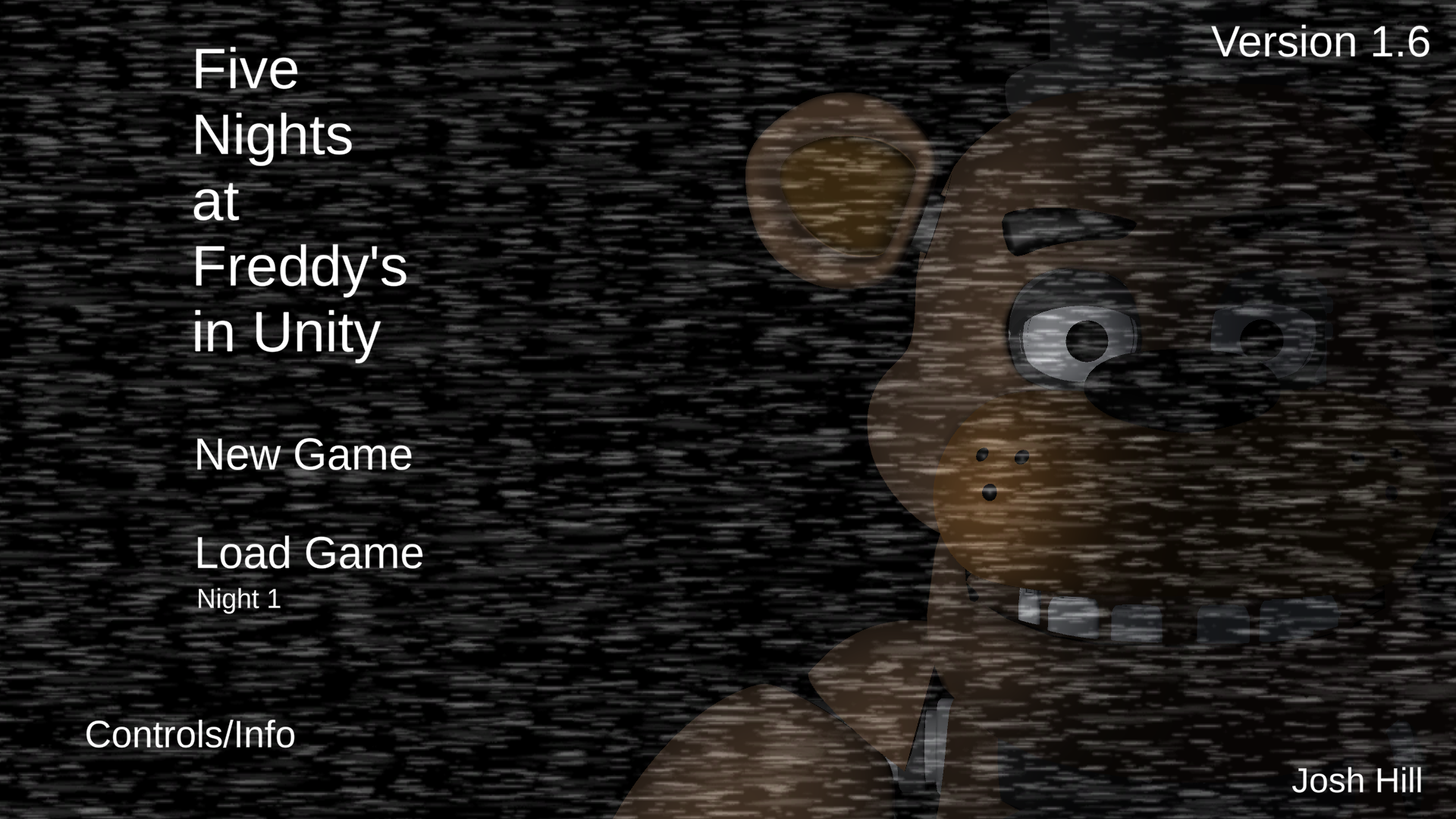 Five Nights At Freddy's in Unity