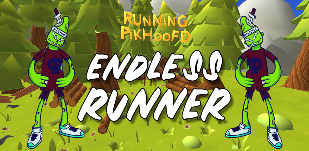 Running Pikhoofd: Unity Stylized Forest Run Game