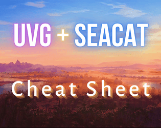 UVG + SEACAT Cheat Sheet   - A rules cheat sheet for Ultraviolet Grasslands' SEACAT rules 