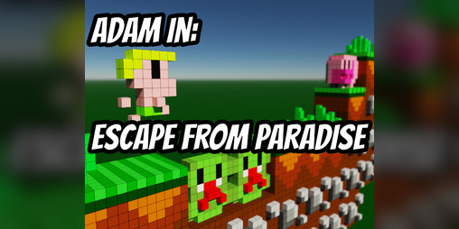 Cover image for Adam in: Escape from paradise