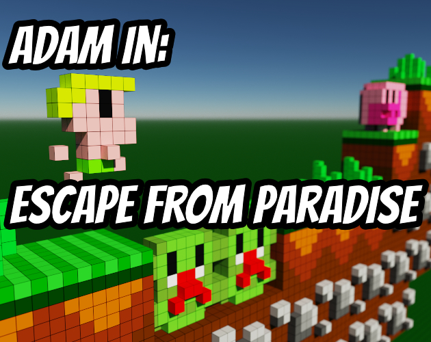 Cover image for Adam in: Escape from paradise