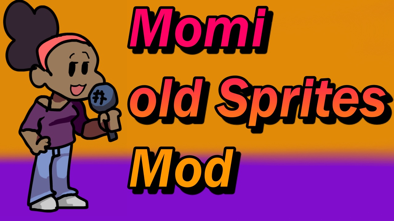 Friday night funkin vs momi old sprite mod