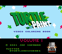 Cover image for Turtle Paint Volume 1 (NES)