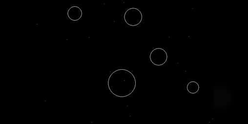 Cover image for asteroid field