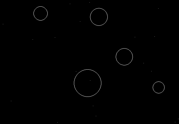 Cover image for asteroid field