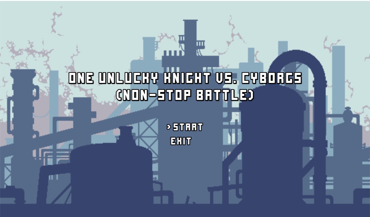 Cover image for One Unlucky Knight vs Cyborgs (Non-Stop Battle)